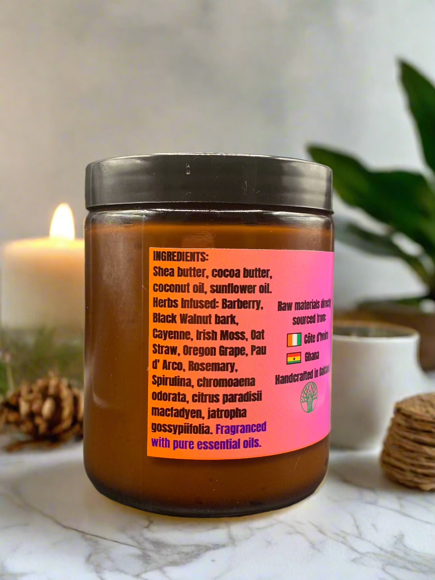 Skincare body butter pure essential oil
